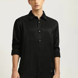 Just Cavalli Men Printed Casual Shirt-image-48