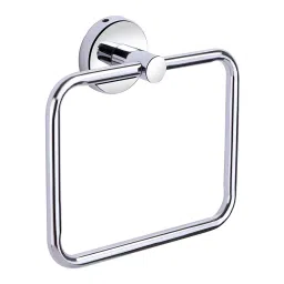 Clinton Stainless Steel Square Towel Ring Wall Mount for Bathroom-image-90