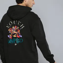 Puma DOWNTOWN Graphic Printed Hooded Relaxed Fit Pure Cotton Sweatshirt-picture-58