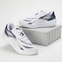 Puma Men's All-Pro NITRO Team Grey Basketball Shoes-image-16