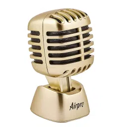 Cartronics Mic Man Shaped  Car Air Freshner Golden-35