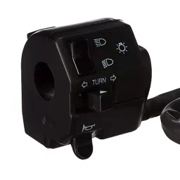 Uno Minda Handle Bar Switch - Left Side (Self Start) - 9 Pin Red Coupler for Bajaj Discover 125ST/150F (SW-0671N-M01) image 3