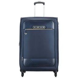 Skybags Quartz Blue Printed Soft Large Trolley Bag - 52 cm-image-32