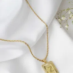 Joker & Witch Golden Daze Alphabet Z Necklace-image-59