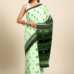 BUTA BUTI Floral Printed Printed Pure Cotton Saree-picture-12