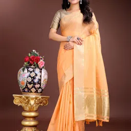 Astita Zari Border Saree-40