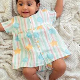 A Toddler Thing Print A-Line Dress-picture-13