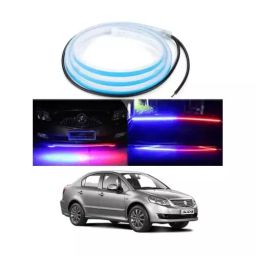 Cartronics 120cm Police strip Type Led  Red Blue  For MARUTI SUZUKI SX4-image-16
