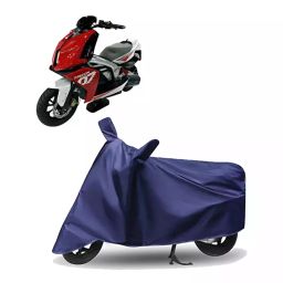 Auto Pearl Polyester Two Wheeler Cover for TVS Creon BS6,(Navy Blue)-image-70