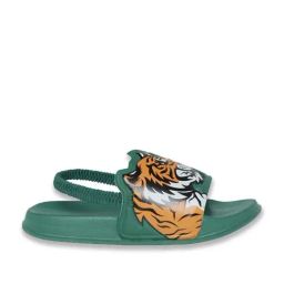 Pantaloons Junior Green & Orange Back Strap Sandals-image-59