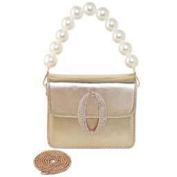 Esbeda Golden Solid Small Sling Handbag-image-74