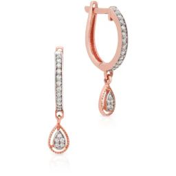 Malabar Gold & Diamonds BIS Hallmark (750) 18k Rose Gold Earring For Women-image-38
