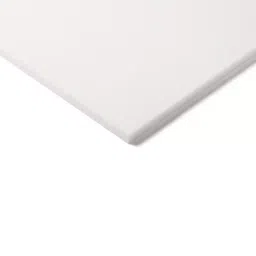 RS PRO White Plastic Sheet 600 mm x 300 mm x 1.6 mm, 680662-4