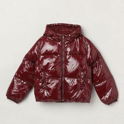 Tommy Hilfiger Girls Outdoor Puffer Jacket with Patchwork-image-71