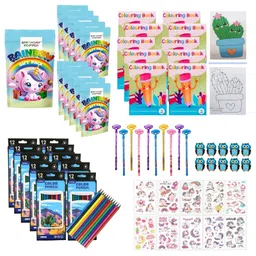 Birthday Popper Rainbow Gift Pack as Birthday Return Gifts - Set of 10 | Colorful & Fun Gift Combo Set for Unicorn Theme Birthday Parties-picture-12
