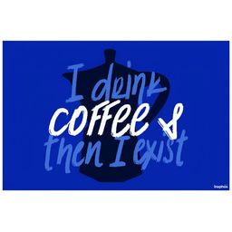Inephos Black & Blue Printed Paper Wall Posters-image-50