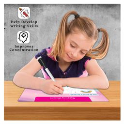 gowoo My First Unicorn and Space Busy Puzzle Book : Kids Activity Book, Montessori Book with hook and loop, Spiral Binding book, Toddlers activity sticker book | Combo of 2 Busy Puzzle Books image 3