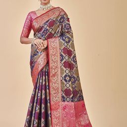 Anouk Rustic Banarasi Saree-picture-46
