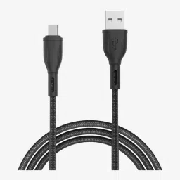 Portronics Konnect Plus-Micro POR-1027 USB to Micro USB Cable (Black)-38