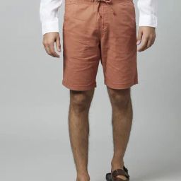 Celio* Light Brown  Regular Fit Shorts-image-89