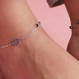 Zavya 92.5 Sterling Silver Anklet for Women (Pair of Anklets) in Rhodium-Plating-image-54