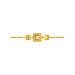 P.C. Chandra Jewellers 22k Yellow Gold Square Squad Bracelet-image-55