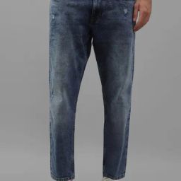 Allen Solly Jeans Blue Regular Fit Distressed Jeans-image-58