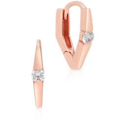 Malabar Gold & Diamonds BIS Hallmark (750) 18k Rose Gold Earring For Women-image-47