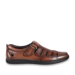 Metro Men's Tan Fisherman Sandals-picture-15