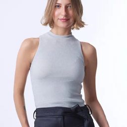 Cover Story Silver Textured Top-image-75