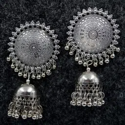 ISLANA Circular Jhumkas Earrings-19