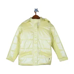 Monte Carlo Kids Yellow Quilted Jacket-image-80