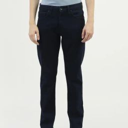 United Colors of Benetton Navy Slim Straight Jeans-image-80