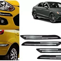 Auto Pearl Car Double Chrome Linning Bumper Corner Moulding for Audi S3-image-92