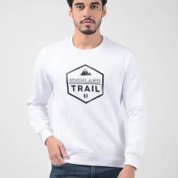 NUMERO UNO White Regular Fit Pullover Sweatshirt-picture-16