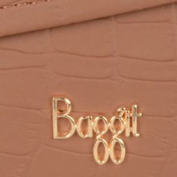 Baggit Tan Animal Effect Extra Small Camera Bag image 4