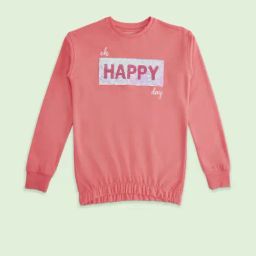 Pantaloons Junior Pink Cotton Embellished Full Sleeves Sweatshirt-image-46