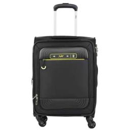 Skybags Quartz Black Solid Soft Small Trolley Bag - 40.5 cm-image-29