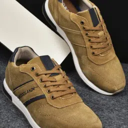 Woodland Men's Brown Casual Sneakers-picture-11