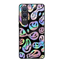 QRIOH Acid Smile OnePlus Nord CE4 Lite 5G Impact Resistant Back Case-31