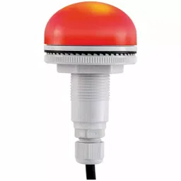 RS PRO Multiple Effect Beacon Panel Mount Red Multiple Light Effects LED, 2204990-7