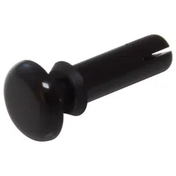 ESSENTRA COMPONENTS Plastic Rivets SNAP RIVET, NYLON 6, 2.2MM, BLACK, PK100, SR 2056B (Pack of 100)-72