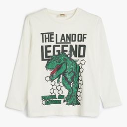 Koton Boys Printed Applique T-shirt-picture-54