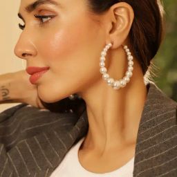 Priyaasi Classic Gold Brass Earrings-48