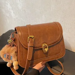 DressBerry PU Structured Sling Bag-83