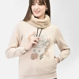 Crimsoune Club Beige Printed Sweatshirt-image-39