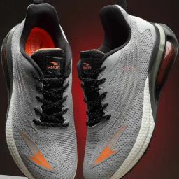 Asian Men's Grey Running Shoes-picture-39