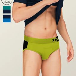 XYXX Multicolored Regular Fit Briefs - Pack Of 3-picture-5