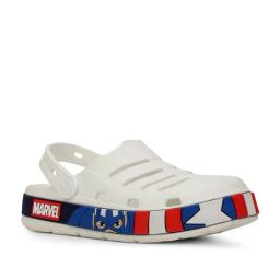 Floatz by Bata Kids White Back Strap Clogs-picture-19