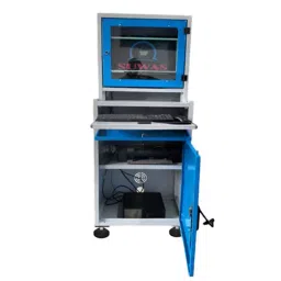 SUWAS TROLLEY STORE 55 Kg Mild Steel Powder Coated Computer Trolley SU-COMPT-006-1-19